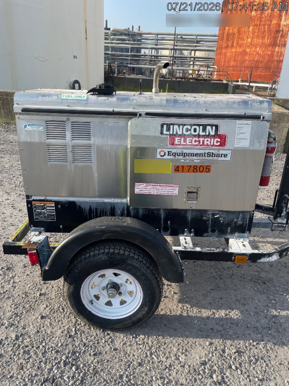 2024 Lincoln Electric LE400 Kubota V1505, Trlr, Cable Rack, Light Kit, ES Decals, T3