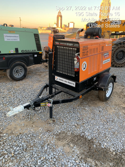 2022 Lincoln Electric Vantage 549X VANTAGE 549X READY-PAK 3