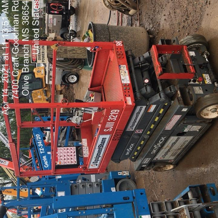 2019 Skyjack SJIII-3219 Standard Options, Trojan Batteries