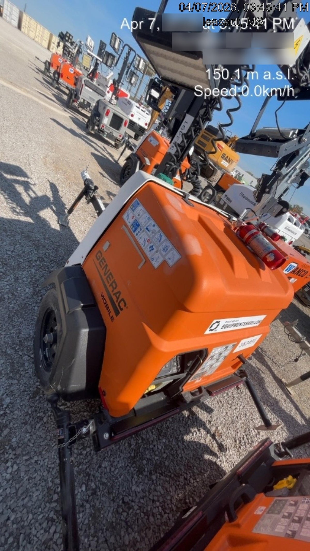 2023 Generac MLT2 Diesel, Flex Switch 120V Input, Powerzone Controller, (4) 320W LED Lights, 4kW Generator, 39.9 Gal Fuel Tank, 2" Ball, T3