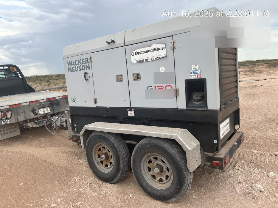 2019 WACKER NEUSON G130