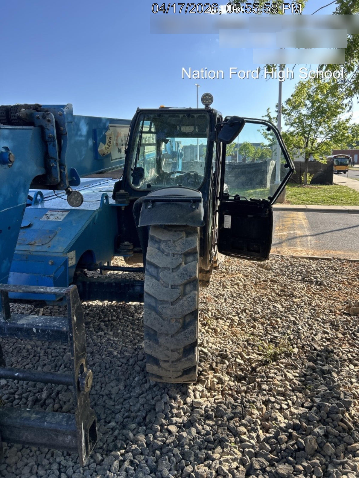 2020 Genie GTH-636 Cab/Heat/Air, Solid Tires, Work Lights, Beacon, Aux Hydraulics, Back up Alarm