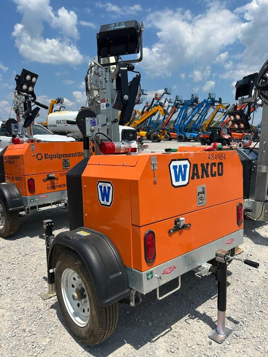 2025 Wanco WLTT-4MM4K Diesel, Mitsubishi L2E, 9.0HP @1800 rpm, Deep Sea Controller, Shore Power Plug, Auto Start, (4) 350W LED Floodlights, 4kW Generator, 60 Gal Fuel Tank, 2" Ball, T3