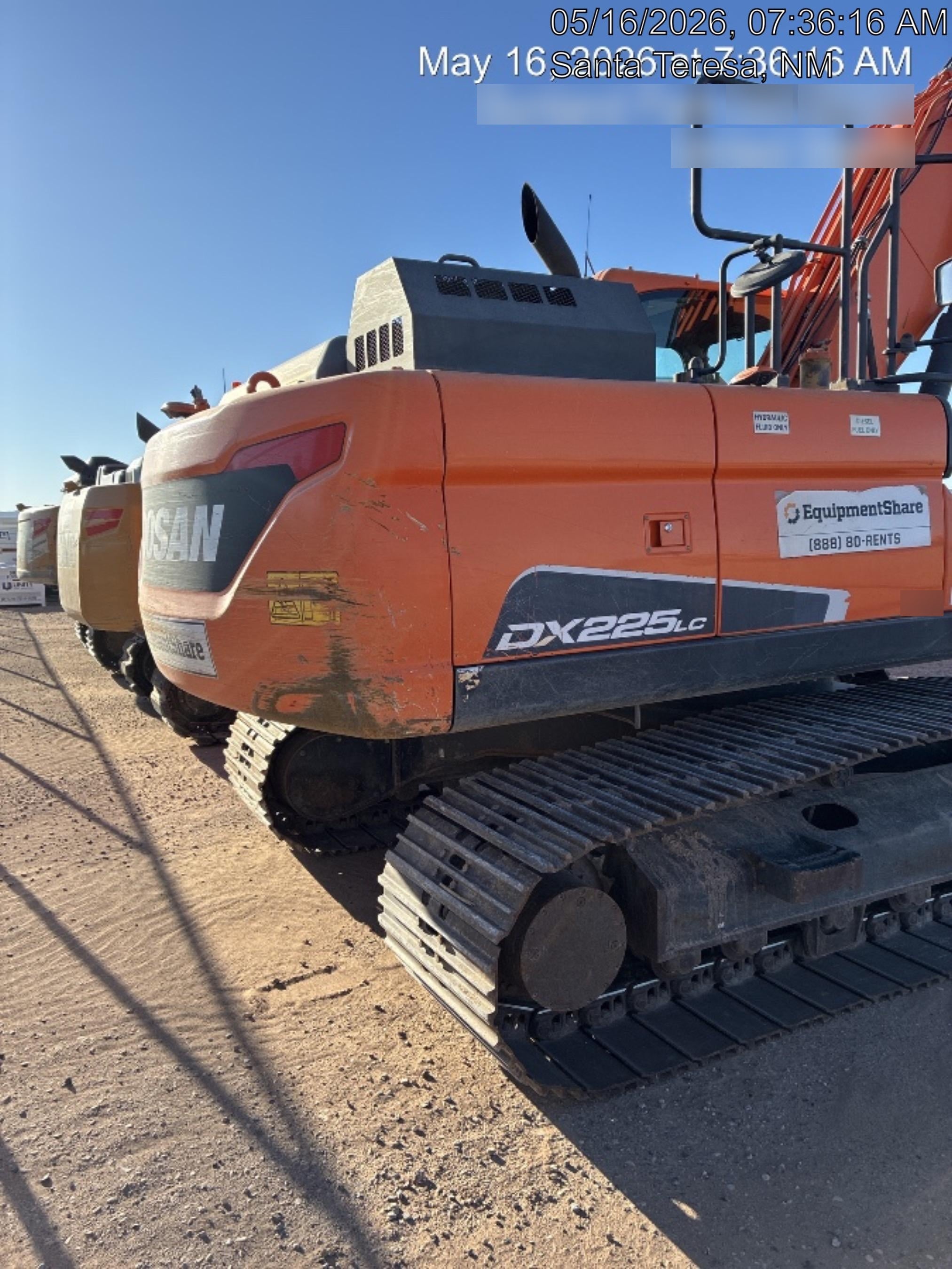 2019 DOOSAN DX225LC-5
