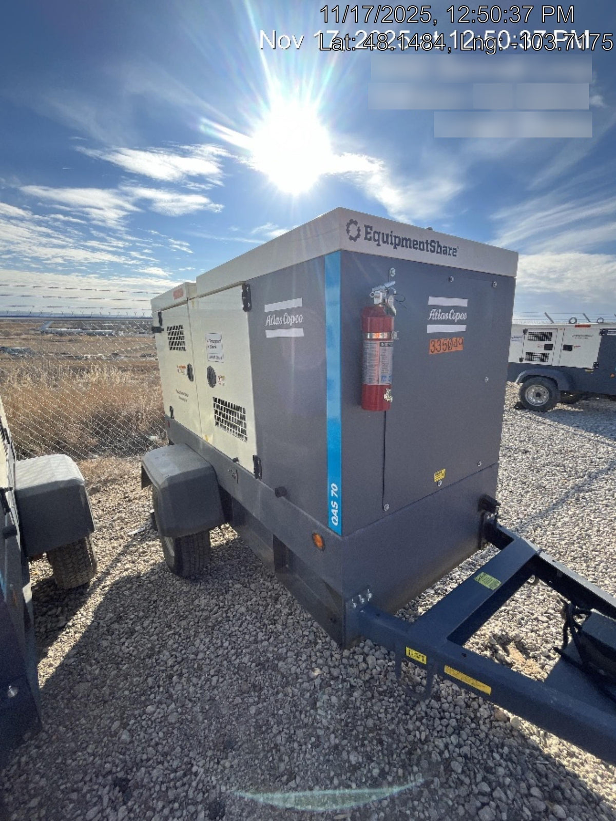 2023 ATLAS COPCO QAS 70