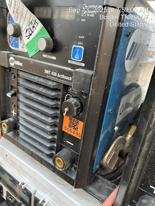 2025 MILLER ELECTRIC XMT 400