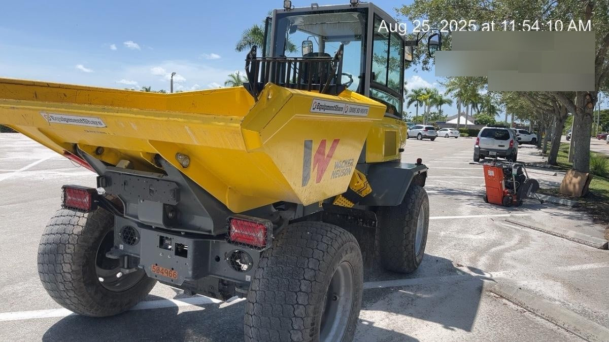 2025 WACKER NEUSON DV605 Cab Turf Tires