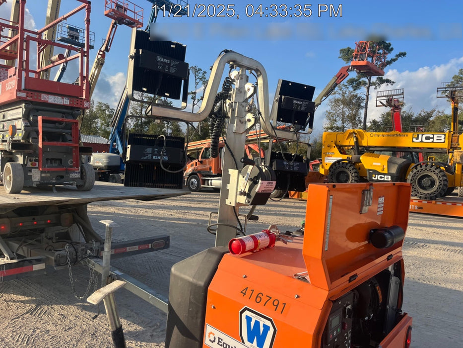 2024 Wanco WLTT-4MM4K Diesel, Deep Sea Controller, Shore Power Plug, Auto Start, (4) 350W LED Floodlights, 4kW Generator, 60 Gal Fuel Tank, 2" Ball, T3