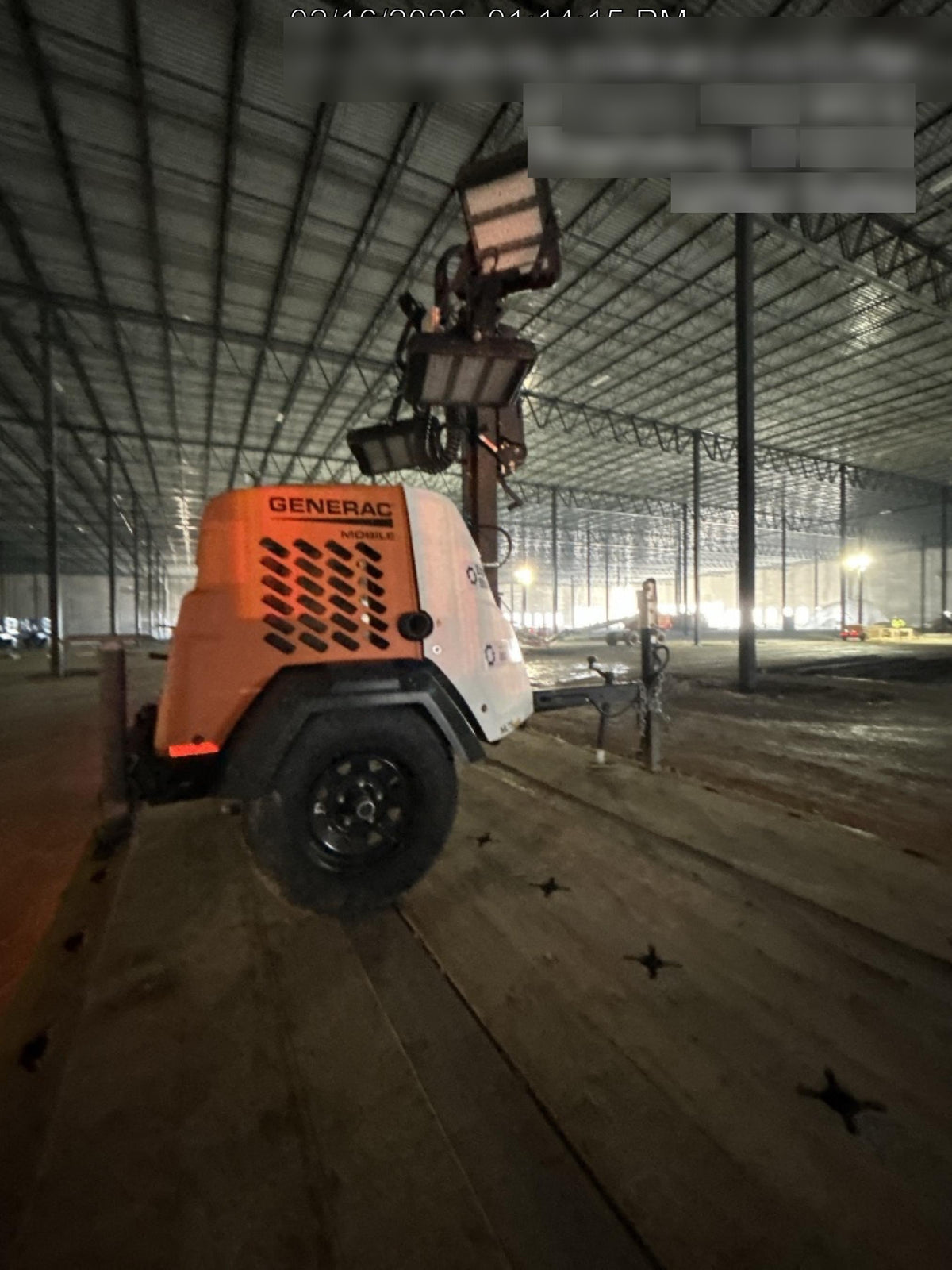 2024 Generac MLT2 Diesel, Flex Switch 120V Input, Powerzone Controller, 
(4) 320W LED Lights, 4kW Generator, 39.9 Gal Fuel Tank, 2" Ball, T3