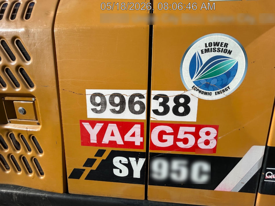 2020 SANY SY95C