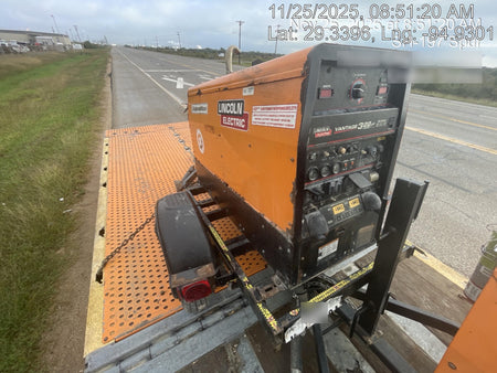 2021 Lincoln Electric Vantage 322 Vantage 322 Ready Pak 3 w/ Decals, ORANGE (includes trailer, cable rack, fender light kit) NO Telematics