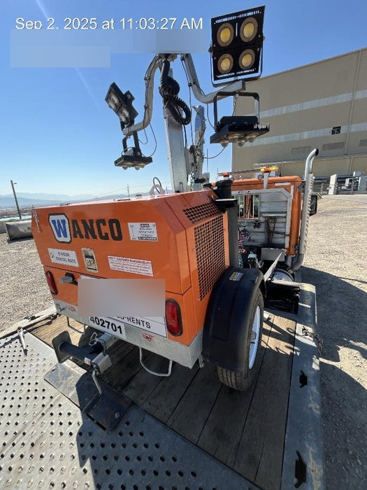 2024 Wanco WLTT-4MM4K Diesel, Deep Sea Controller, Shore Power Plug, Auto Start, (4) 350W LED Floodlights, 4kW Generator, 60 Gal Fuel Tank, 2" Ball, T3