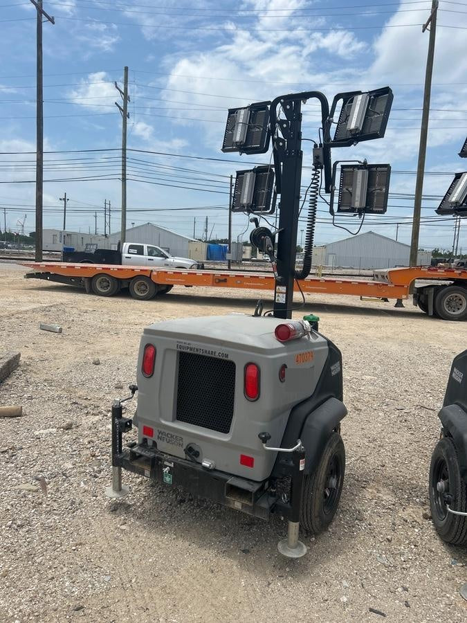 2024 Wacker Neuson LTT4 Diesel, Kohler KDW702, Deep Sea Controller, Auto Start, LED 320W, Bypass Outlet, T3