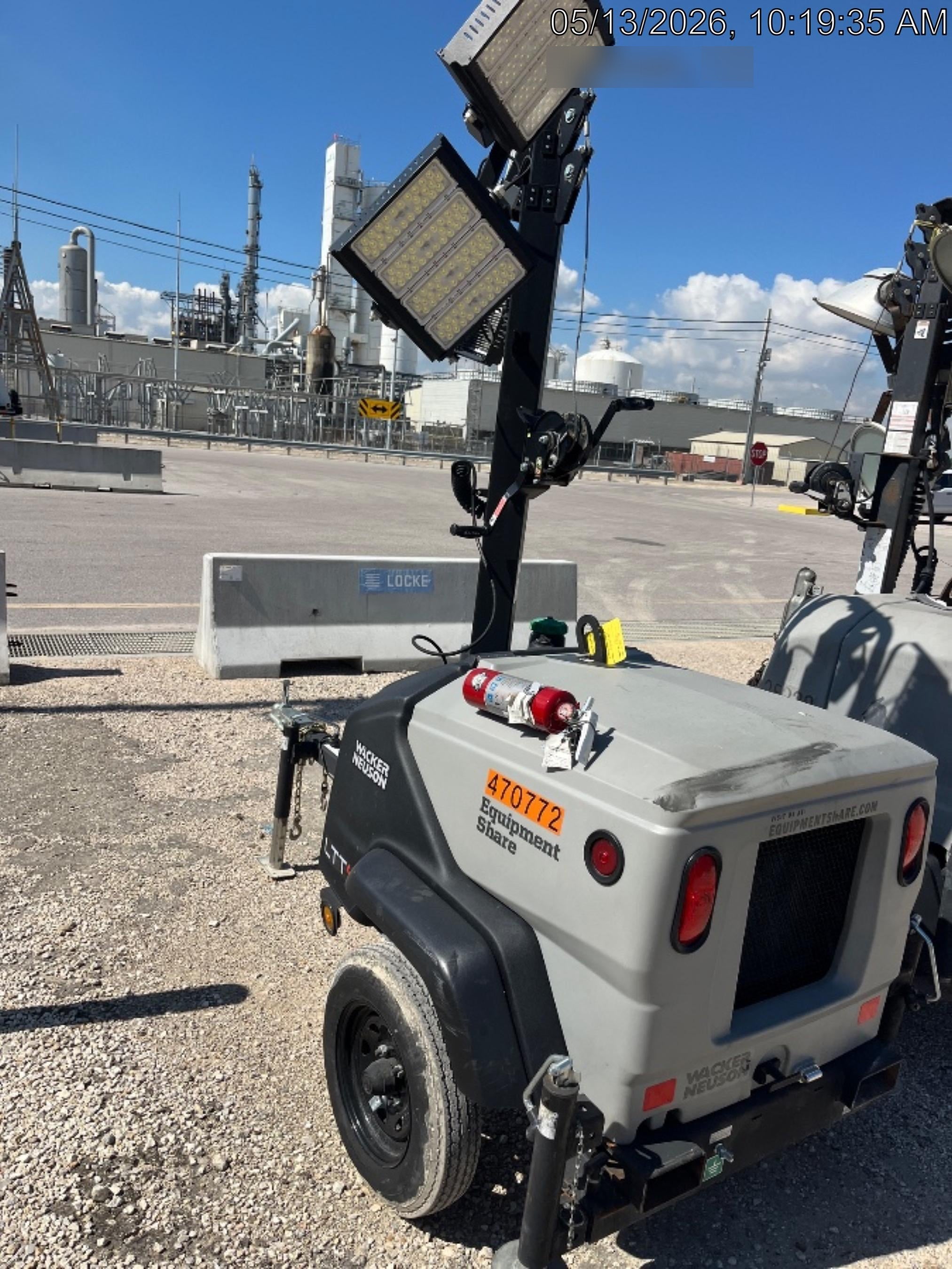 2024 Wacker Neuson LTT4 Diesel, Kohler KDW702, Deep Sea Controller, Auto Start, LED 320W, Bypass Outlet, T3
