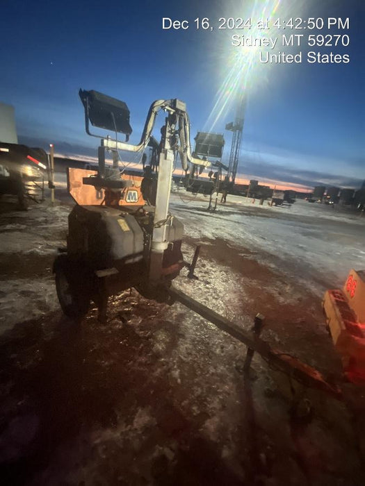 2024 Wanco WLTT-4MM4K Diesel, Deep Sea Controller, Shore Power Plug, Auto Start, (4) 350W LED Floodlights, 4kW Generator, 60 Gal Fuel Tank, 2" Ball, T3