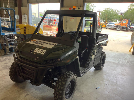 2021 Yanmar YU1000 Canopy, Steel Wheel, Poly WindShield, Beacon, Backup Alarm