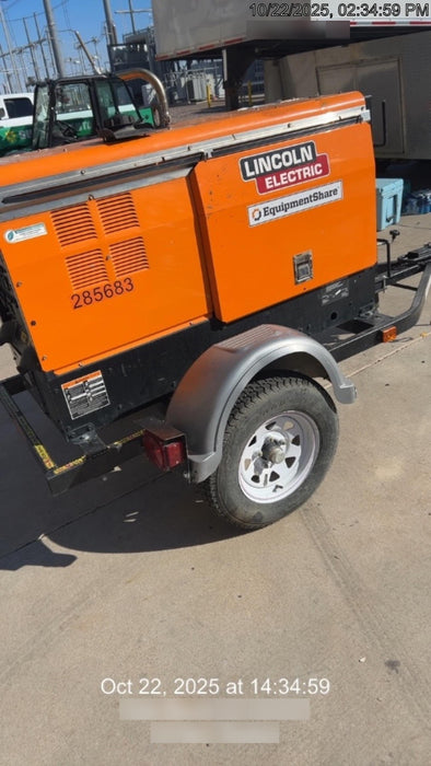 2022 Lincoln Electric LE400 Kubota V1505, Trlr, Cable Rack, Light Kit, ES Decals, T3