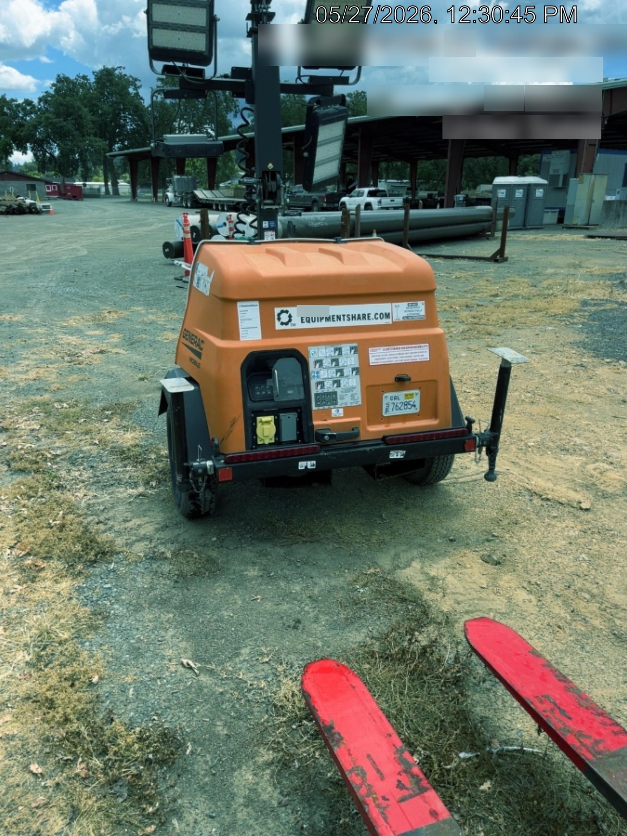 2023 Generac MLT2 Diesel, Flex Switch 120V Input, Powerzone Controller, (4) 320W LED Lights, 4kW Generator, 39.9 Gal Fuel Tank, 2" Ball, T3