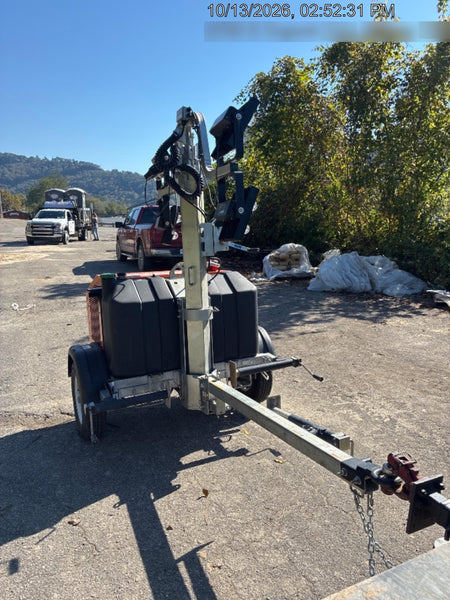 2024 Wanco WLTT-4MM4K Diesel, Deep Sea Controller, Shore Power Plug, Auto Start, (4) 350W LED Floodlights, 4kW Generator, 60 Gal Fuel Tank, 2" Ball, T3