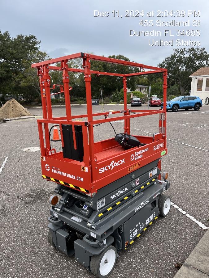 2024 Skyjack SJ3219 Electric Drive, Sld NM Tires, DBcns, RFRails, Power to Platform, T3 + Access Control