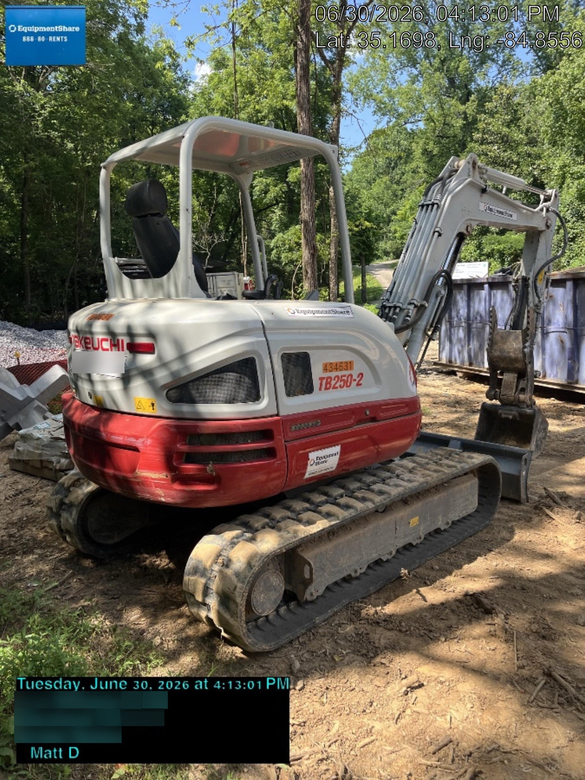 2024 TAKEUCHI TB250-2R