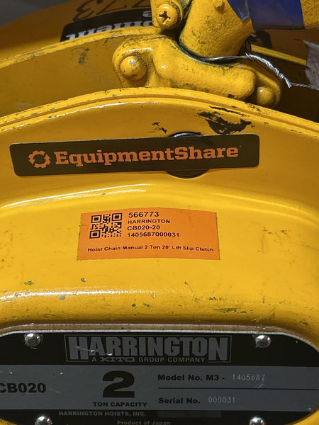 2025 HARRINGTON CB020-20