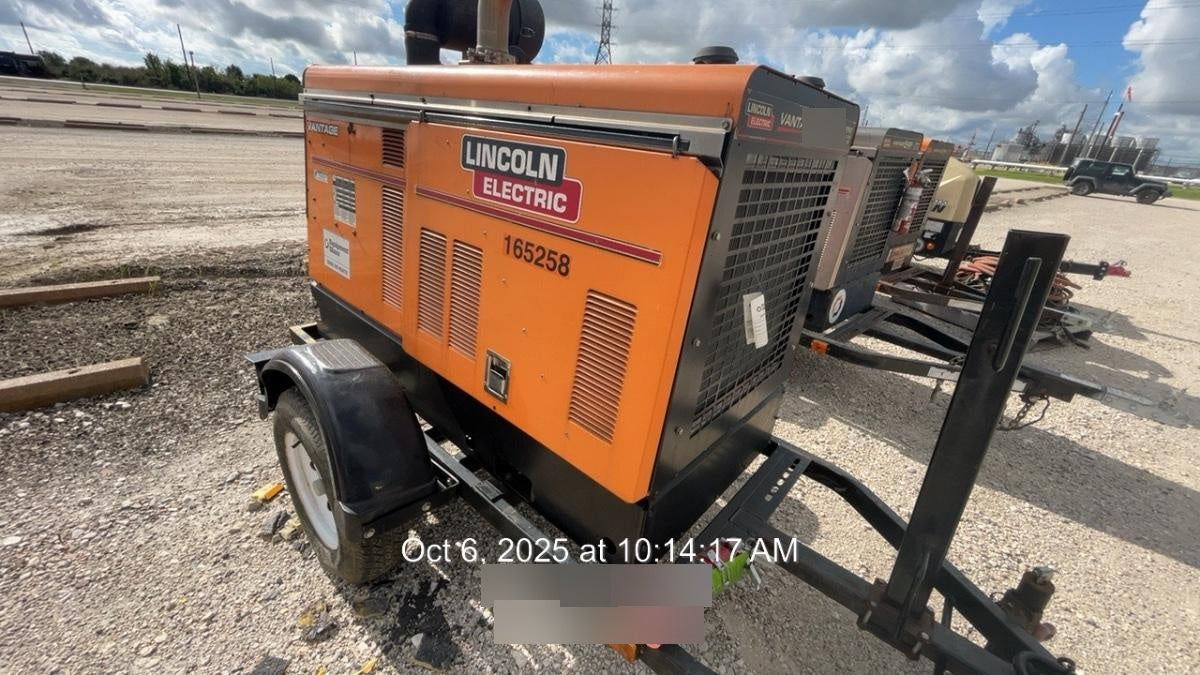 2021 Lincoln Electric Vantage 549X VANTAGE 549X READY-PAK 3 (EQUIPMENTSHARE)