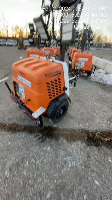 2023 Generac MLT2 Diesel, Flex Switch 120V Input, Powerzone Controller, (4) 320W LED Lights, 4kW Generator, 39.9 Gal Fuel Tank, 2" Ball, T3