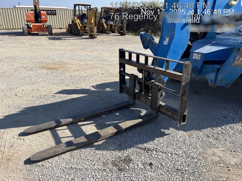 2019 Genie GTH-1056 Cab/Heat/AC, FF Tires, LED Work Lights, Beacon 60" QA Carriage, 60" Forks