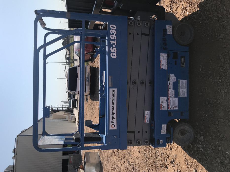 2019 Genie GS-1930 Genie GS-1930 w/Fixed Rail, Chain Entry