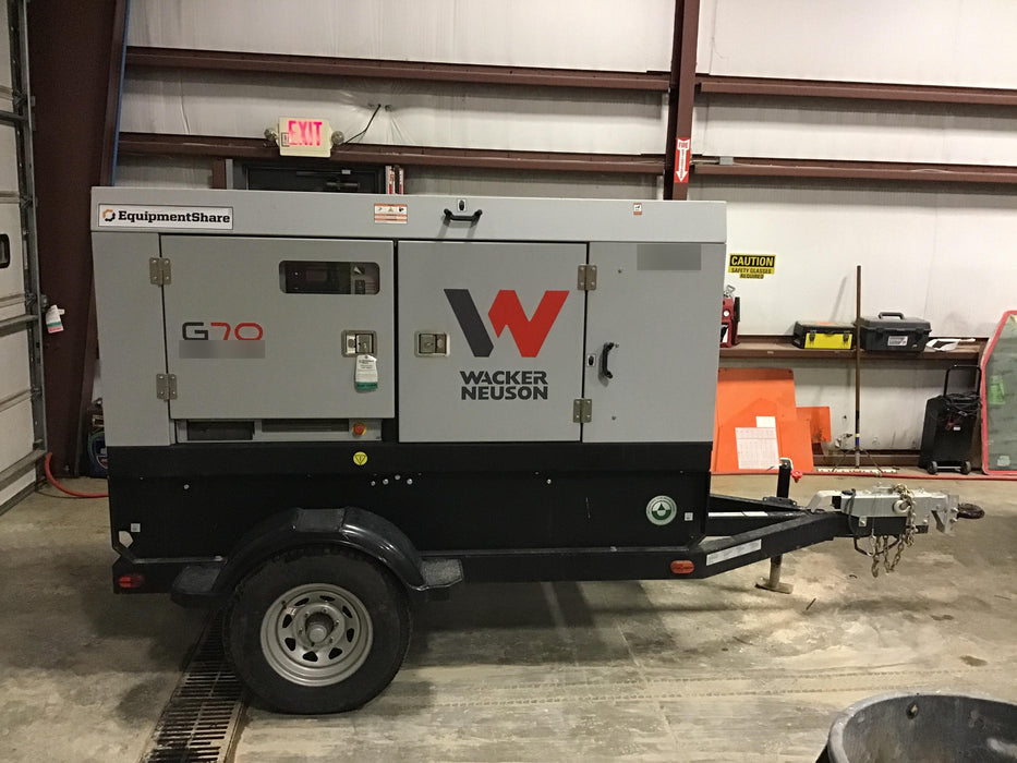 2019 WACKER NEUSON G70