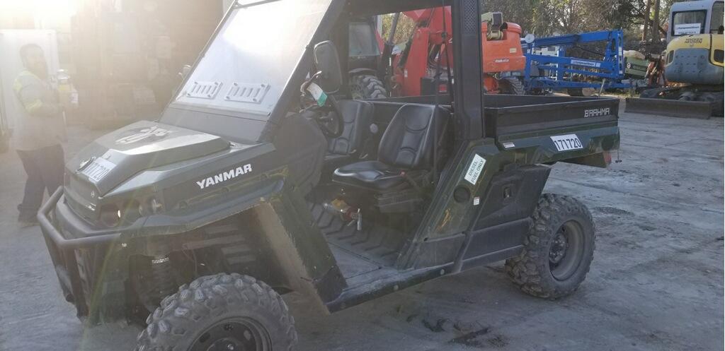 2021 Yanmar YU1000 Canopy, Steel Wheel, Poly WindShield, Beacon, Backup Alarm