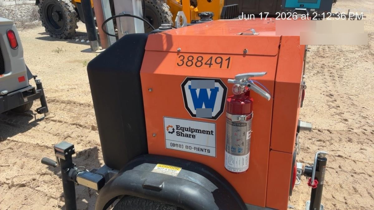 2024 Wanco WLTT-4MM4K Diesel, Deep Sea Controller, Shore Power Plug, Auto Start, (4) 350W LED Floodlights, 4kW Generator, 60 Gal Fuel Tank, 2" Ball, T3