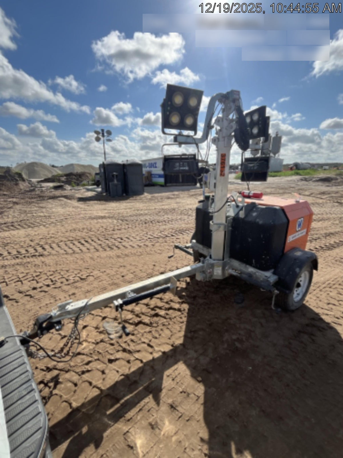 2023 Wanco WLTT-4MM4K Diesel, Deep Sea Controller, Shore Power Plug, Auto Start, (4) 350W LED Floodlights, 4kW Generator, 60 Gal Fuel Tank, 2" Ball, T3