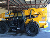 2019 JCB 510-56 74 HP w/Open ROPS, Beacon, Aux Hydraulics, Worklights, Solid Tires w/60" Carriage/Forks