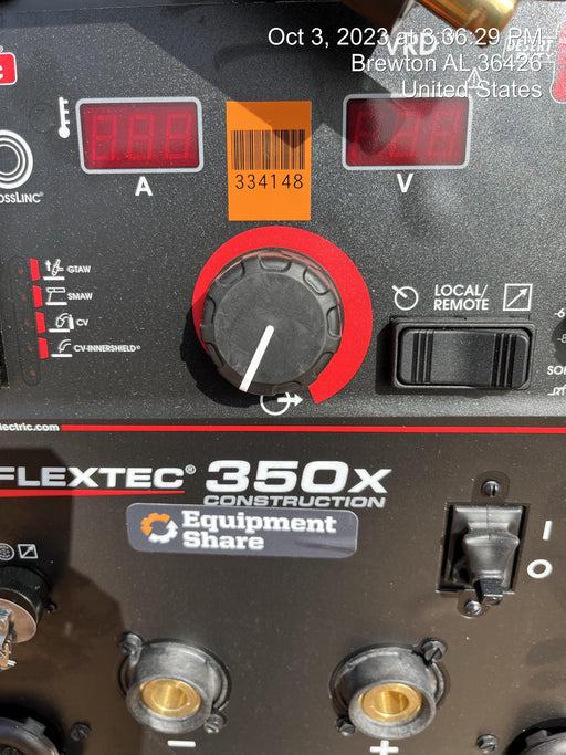 2023 LINCOLN ELECTRIC FLEXTEC 350X