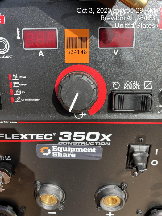 2023 LINCOLN ELECTRIC FLEXTEC 350X