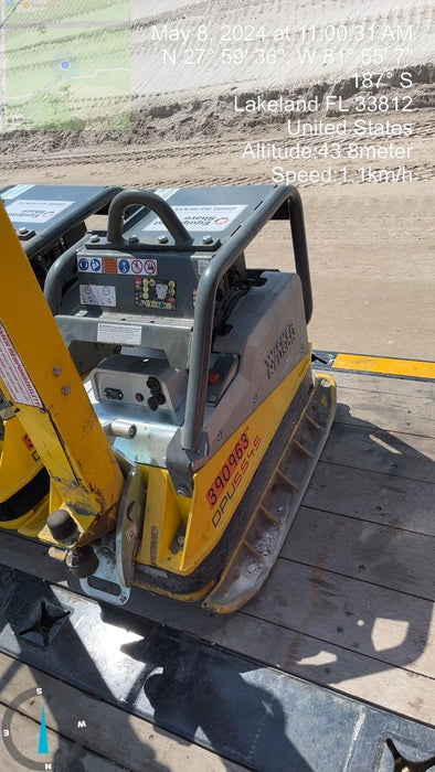 2024 Wacker Neuson DPU5545Heh Vibration Plate DPU 5545Heh US, Diesel,