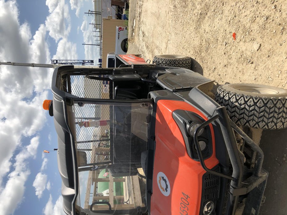 2019 Kubota RTV-XG850WL-H 4wd Utility Cart, Gas, 2 Seat, LED Strobe, Windshield Tempered Glass, Plastic Canopy, Wire Harness Kit, Backup Alarm