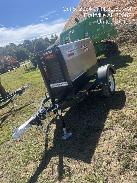 2024 Lincoln Electric LE400 Kubota V1505, Trlr, Cable Rack, Light Kit, ES Decals, T3