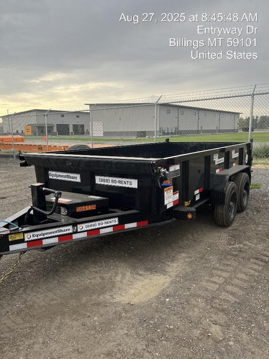 2025 BIG TEX TRAILER 16LP-14BK6SIRPD
