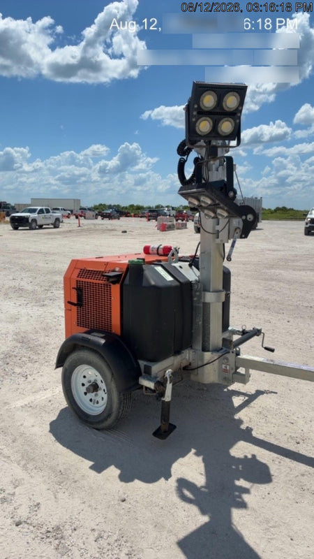2023 Wanco WLTT-4MM4K Diesel, Deep Sea Controller, Shore Power Plug, Auto Start, (4) 350W LED Floodlights, 4kW Generator, 60 Gal Fuel Tank, 2" Ball, T3