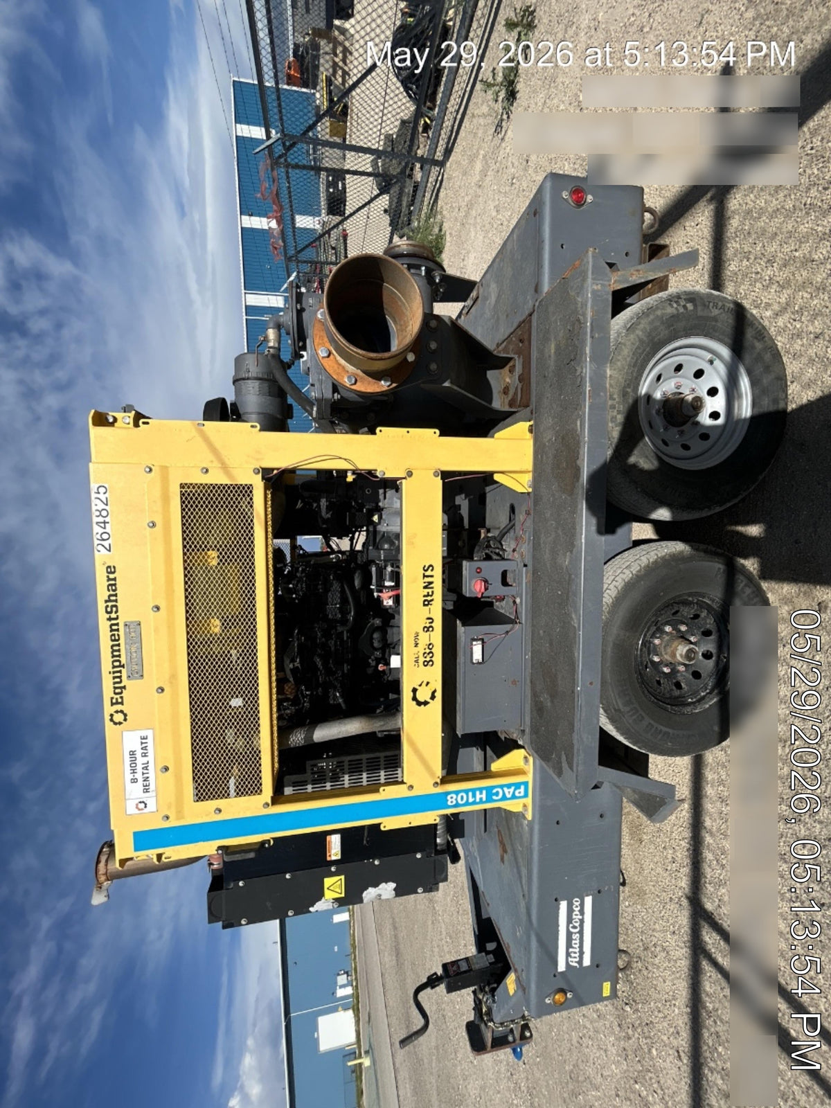 2022 ATLAS COPCO PAC H108 JD