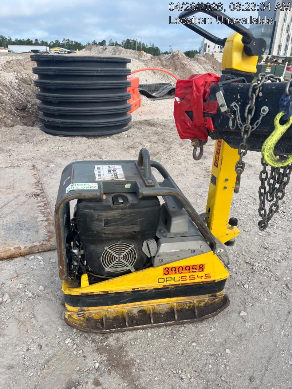 2024 Wacker Neuson DPU5545Heh Vibration Plate DPU 5545Heh US, Diesel,