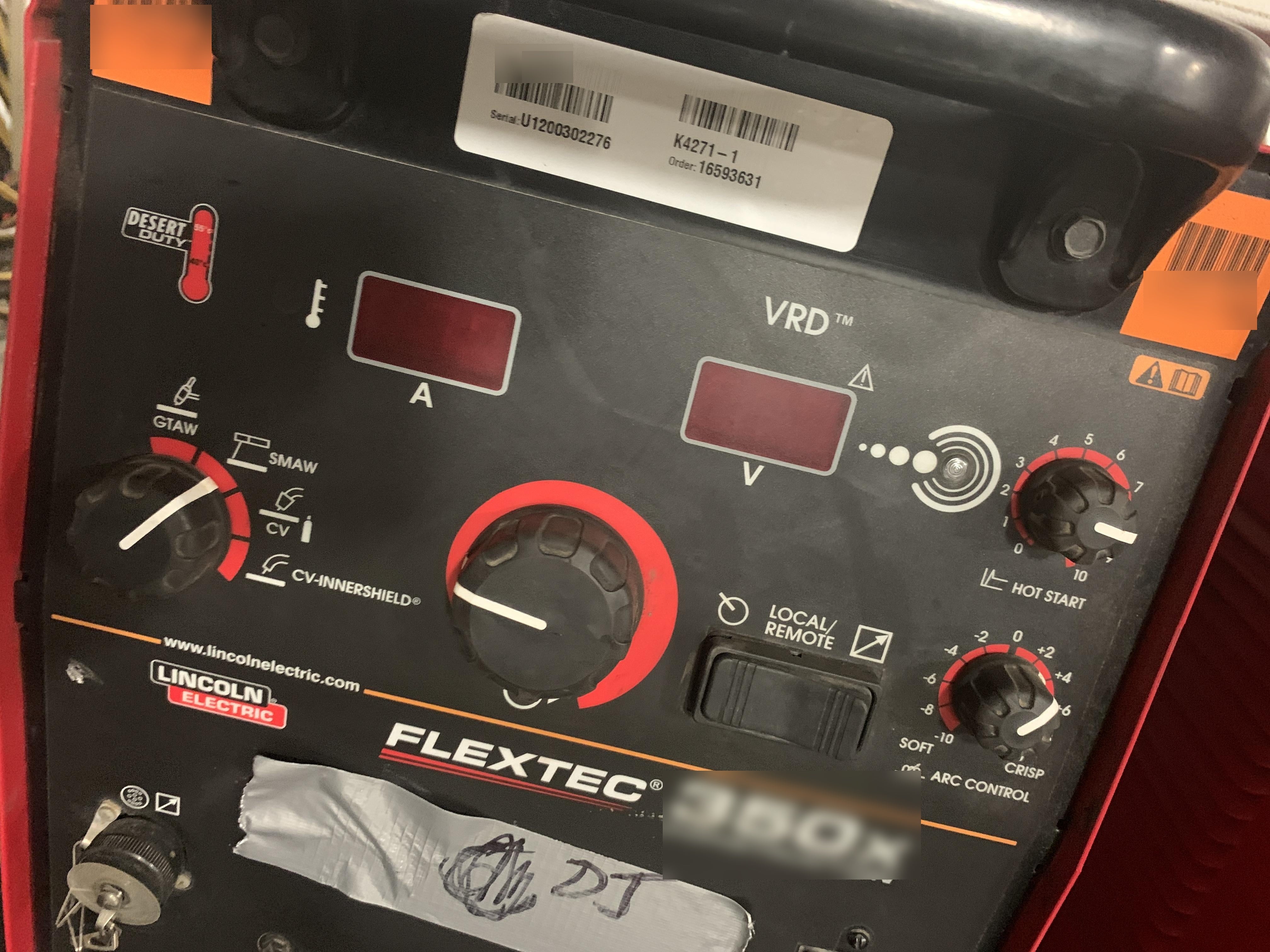 2020 LINCOLN ELECTRIC FLEXTEC 350X