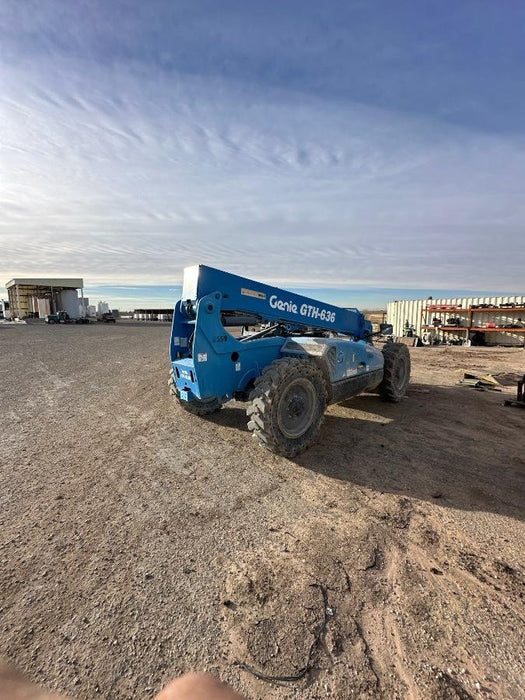 2018 Genie GTH-636 Genie GTH-636 w/Open ROPS, Solid Tires, Work Light/Beacon, 48" Carriage and Forks