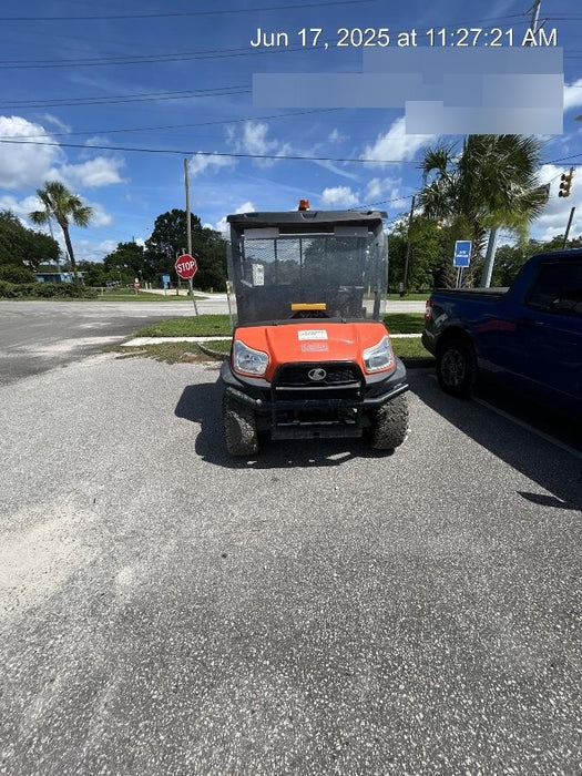 2020 Kubota RTV-X900 4wd Utility Cart, Diesel, 2 Seat, LED Strobe, Windshield Tempered Glass, Plastic Canopy, Wire Harness Kit, Backup Alarm