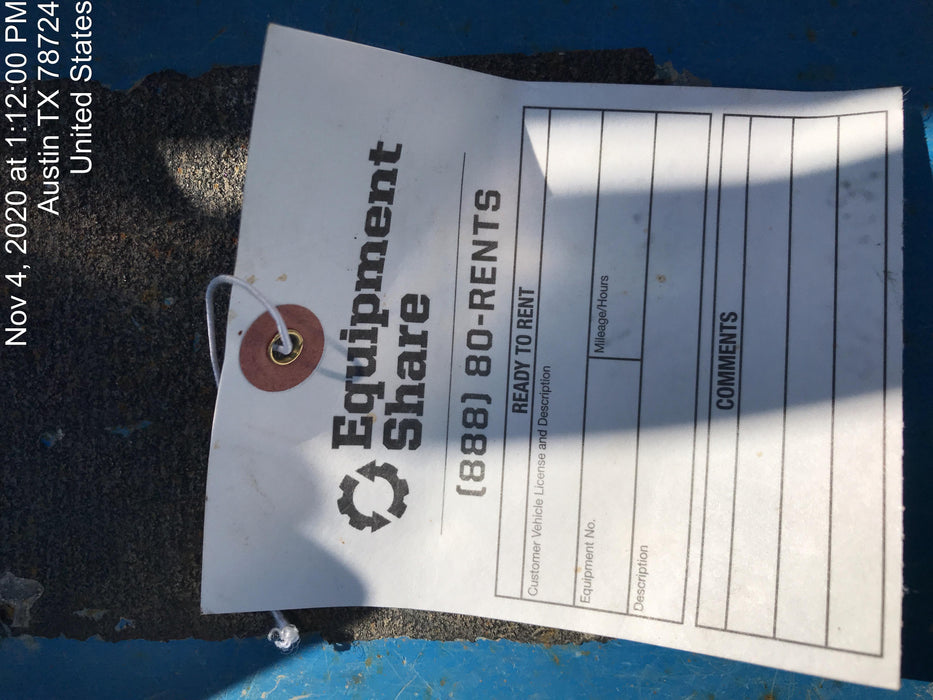 2020 Genie GS-1930 Solid Non Marking Tires, Beacon, Folding rails with half height swing gate