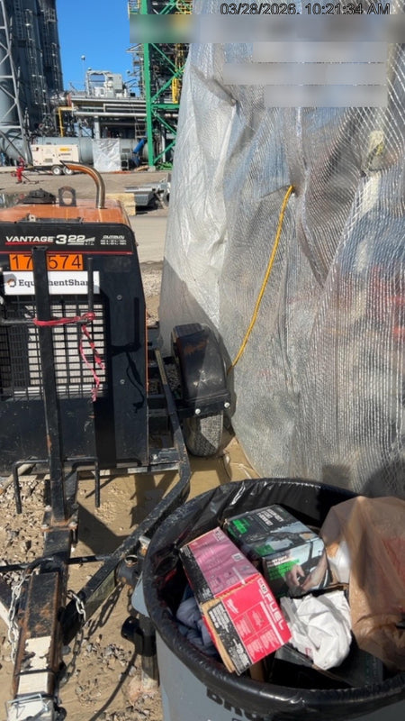 2021 Lincoln Electric Vantage 322 Vantage 322 Ready Pak 3 w/ Decals, ORANGE (includes trailer, cable rack, fender light kit) NO Telematics