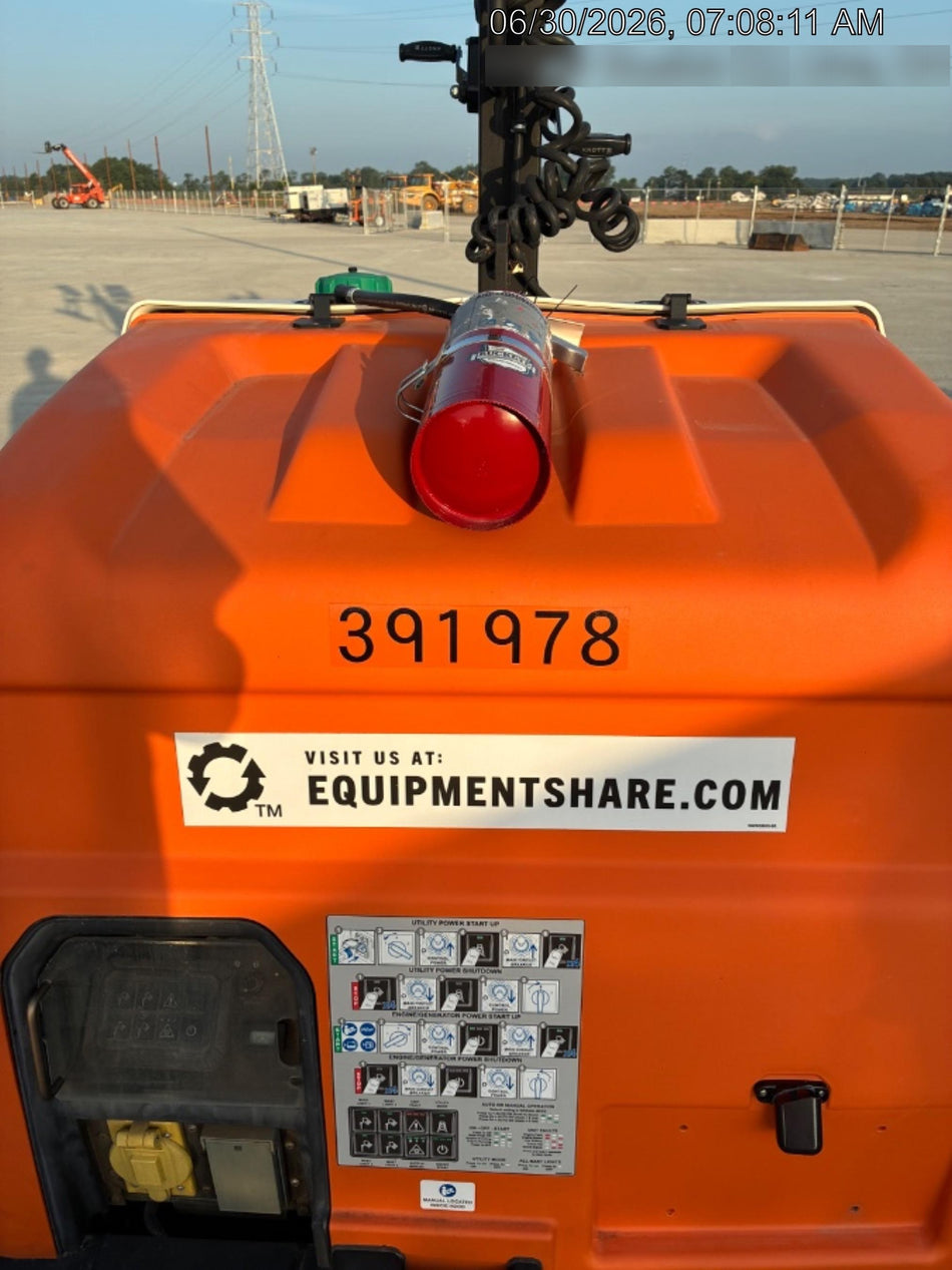 2024 Generac MLT2 Diesel, Flex Switch 120V Input, Powerzone Controller, 
(4) 320W LED Lights, 4kW Generator, 39.9 Gal Fuel Tank, 2" Ball, T3